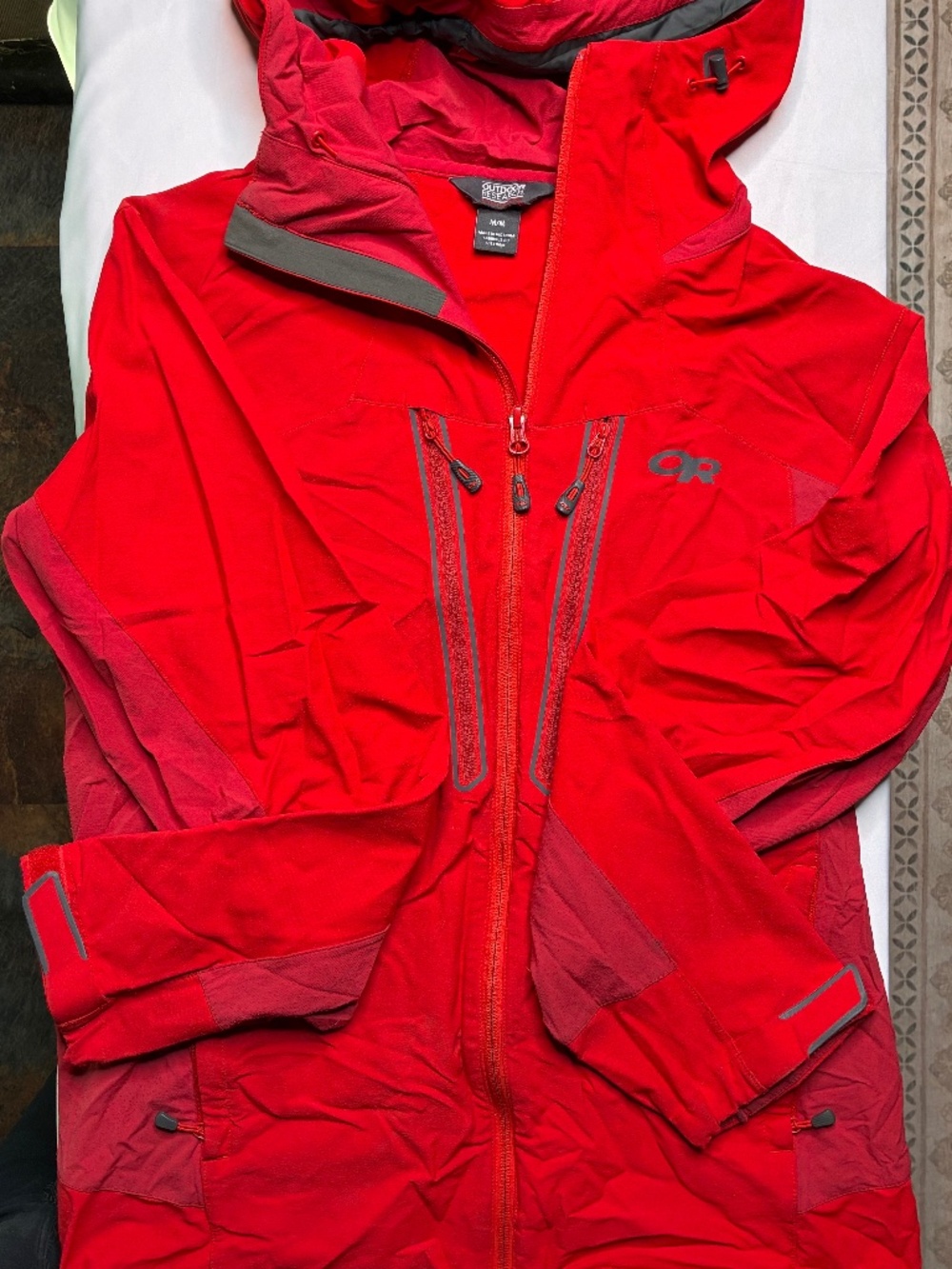 Outdoor Research Red Wind/Rain Coat